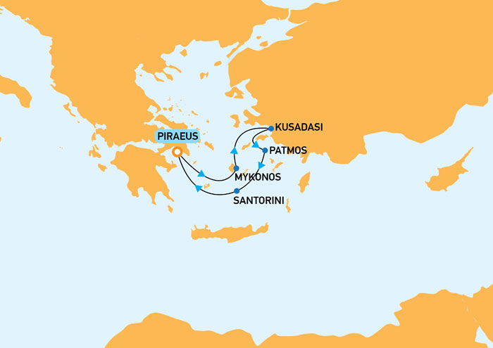 Източно Средиземноморие, Louis Majesty за 4 дни -  Гърция, Турция, Източно и Западно Средиземноморие